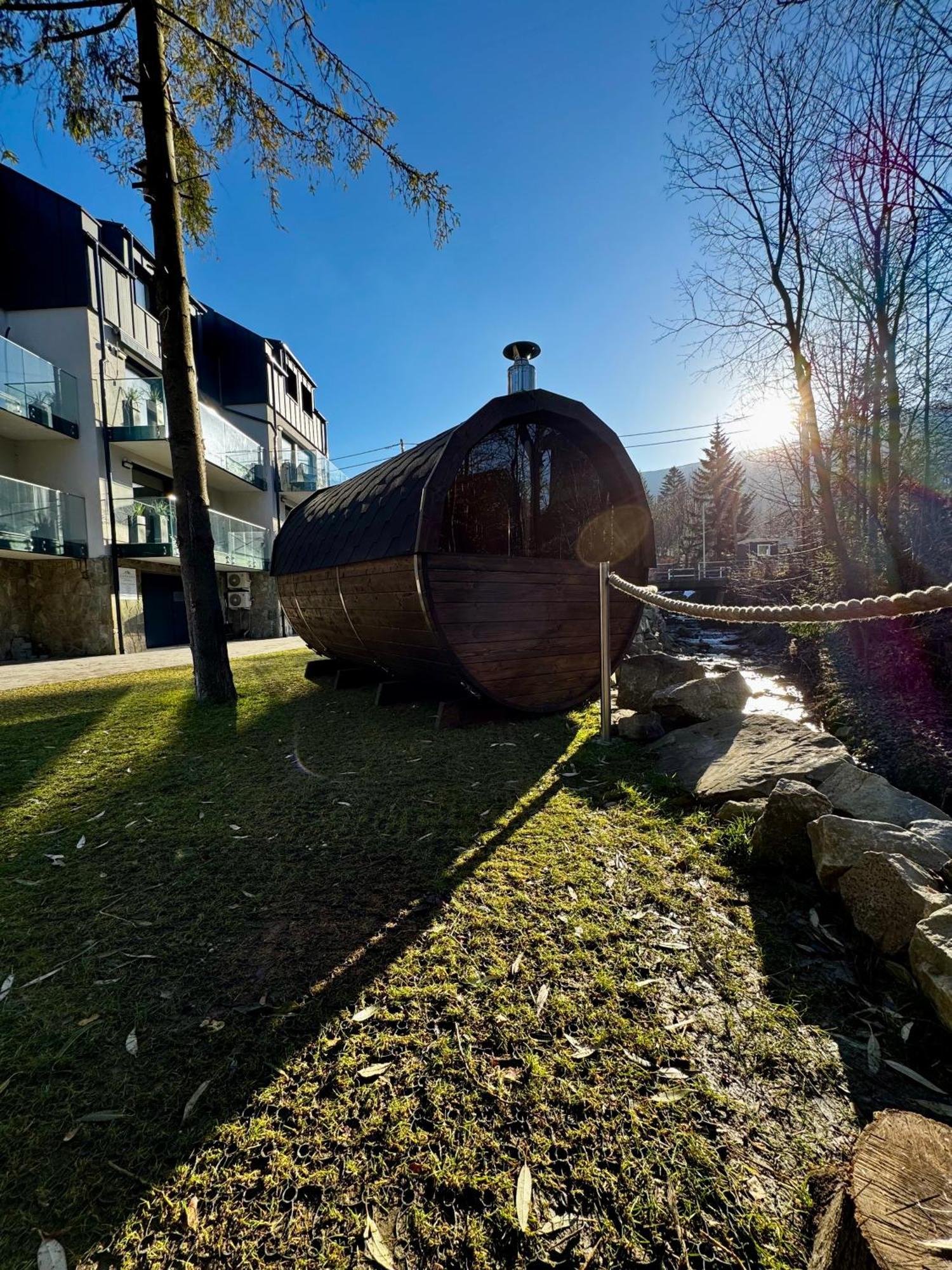 Kaskada Apartments & Sauna Na Wylacznosc シュチルク エクステリア 写真